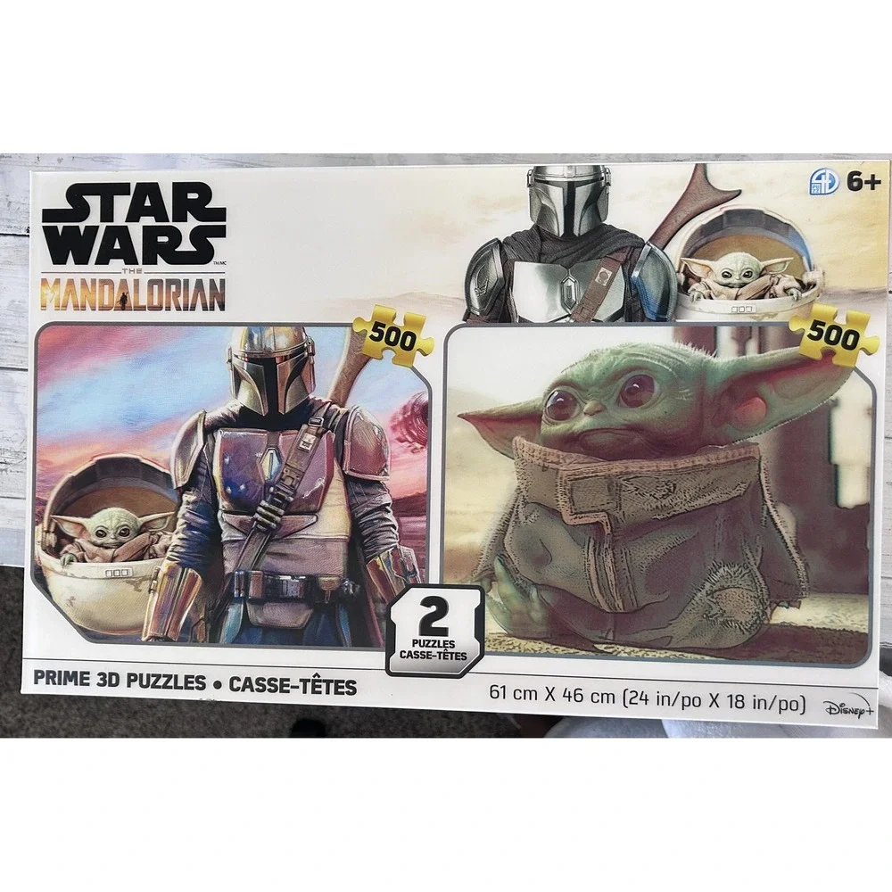 Star Wars Mandalorian Ultimate Prime 3D Lenticular Puzzles [Twin Pack]